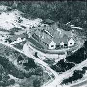 Aerial view of Minton Boys Home, showing the extensive buildings at Olivers Hill